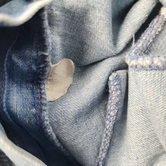 Vintage Fancy Props by Wilkins Bell Bottom Jeans Womens 26x27 Wide Leg 70s Flare - Picture 10 of 11